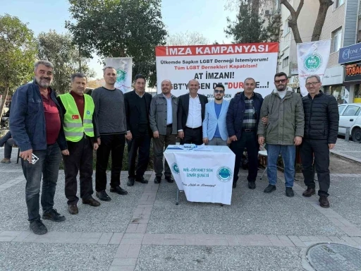 İzmir Mil-Diyanet Sen’den LGBT derneklerinin kapatılması için imza çağrısı
