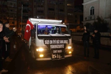 İzmit Belediyesi’nin 42’nci yardım aracı yola çıktı
