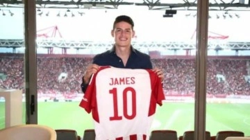 James Rodriguez Olympiakos'ta