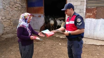 Jandarma besicileri Kurban Bayramı öncesi uyardı
