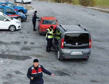 Jandarma Ekipleri Tarafından Dron Destekli Denetim Yapıldı