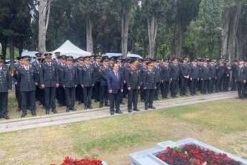 Jandarma Teşkilatının 184. kuruluş yıl dönümünde şehitler anıldı