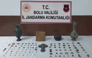 Jandarmadan tarihi eser operasyonu: 1 gözaltı
