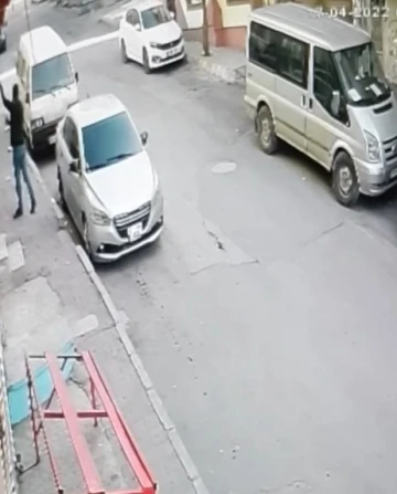 Gaziantep’teki Kablo hırsızları kamerada