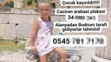 "Kaçırıldı" diyen anne, kızını kendisi alıkoymuş!