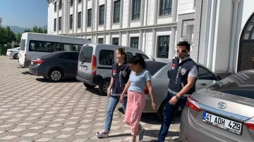 Kadın hırsız İstanbul’da yakalandı
