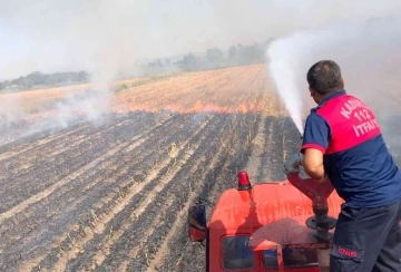 Kadirli’de çıkan anız yangını söndürüldü
