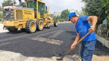 Kadirli’de yol çalışmaları
