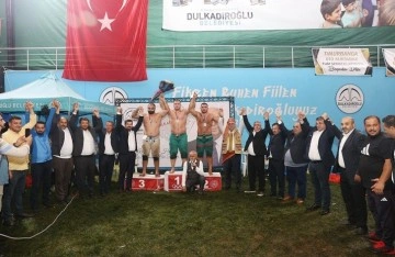 Kahramanmaraş’ta Bertiz Boyalı Güreş Festivali tamamlandı