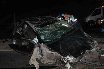 Kahramanmaraş’ta iki otomobil kaza yaptı: 3 yaralı
