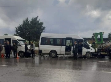 Kahramanmaraş’ta trafik kazası: 11 yaralı
