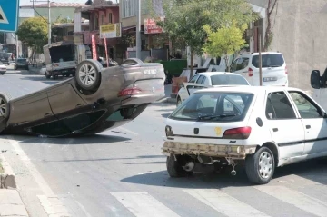 Kahramanmaraş’ta trafik kazası güvenlik kamerasında
