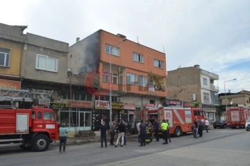 Kahramanmaraş’ta çocuklar damda oynarken yangın çıkarttı