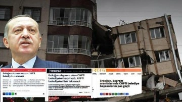 Kaos için can atıyorlar: &lsquo;Erdoğan CHP&rsquo;li belediyeleri aramadı&rsquo; yalanı!