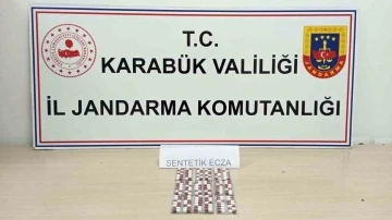 Karabük’te 126 adet sentetik hap ele geçirildi
