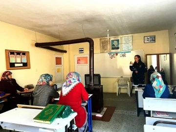 Karabük’te kadınlar şiddete karşı bilgilendirildi
