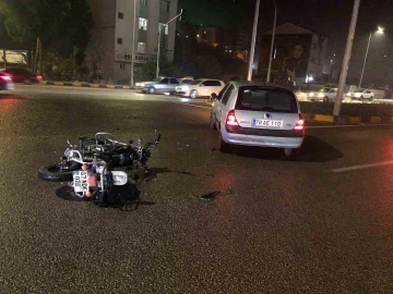 Karabük’te motosikletle otomobil çarpıştı: 1 yaralı
