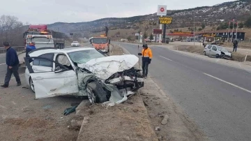 Karabük’te ölümlü kaza güvenlik kamerasına yansıdı
