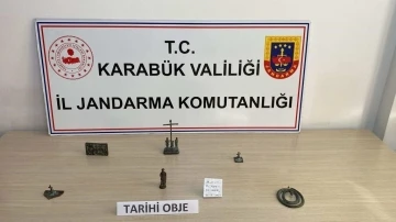 Karabük’te tarihi eser operasyonu
