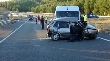 Karabük’te trafik kazası: 1 ölü, 1 yaralı
