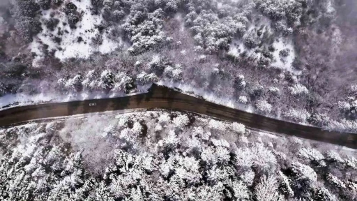 Karabük’ün yüksek kesimleri yeniden beyaza büründü
