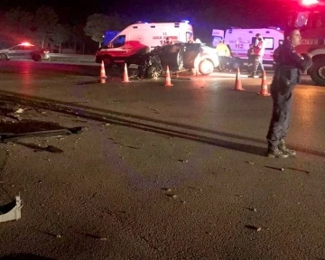 Karacabey’de trafik kazası: 1 ölü, 1 yaralı
