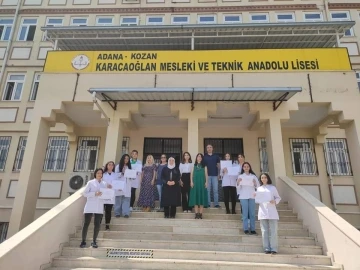 Karacaoğlanlı öğrenciler yurt dışında staj yaptı
