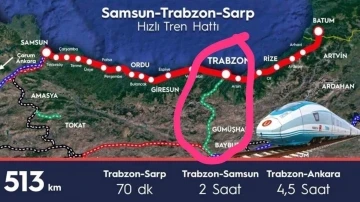 Karafazlı’dan Samsun-Sarp hızlı tren yolu çıkışı
