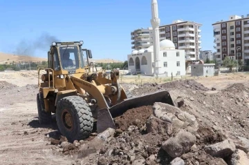 Karaköprü’de üst yapı çalışmaları devam ediyor
