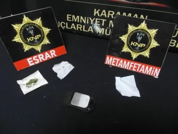 Karaman’da 1 kişi uyuşturucudan tutuklandı
