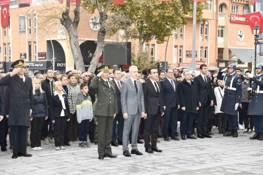 Karaman’da 10 Kasım törenleri
