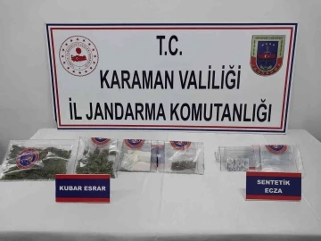 Karaman’da iki ayrı uyuşturucu operasyonu: 2 gözaltı
