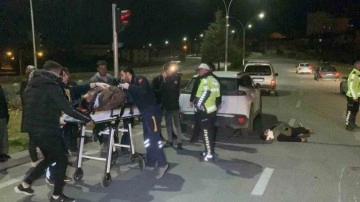 Karaman'da Motosiklet ve Cip Çarpıştı: 2 Yaralı