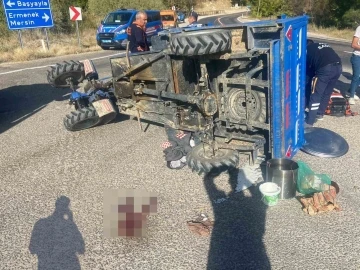 Karaman’da trafik kazası: 1 ölü, 2 yaralı
