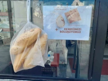 Karapınar’da ilkokul öğrencilerinin Askıda Ekmek kampanyası destek görüyor
