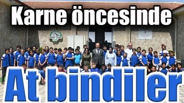 Karne öncesinde at bindiler