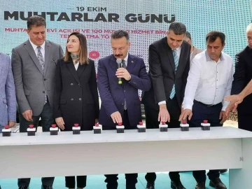 Karpuzlu Yenimahalle Muhtarlık Hizmet Binası’nın temel atma töreni yapıldı
