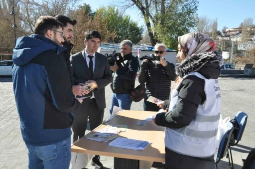 Kars’ta organ bağışı stantı açıldı
