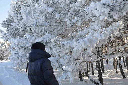 Kars’ta soğuk hava etkisini gösterdi
