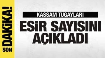 Kassam Tugayları esir sayısını açıkladı