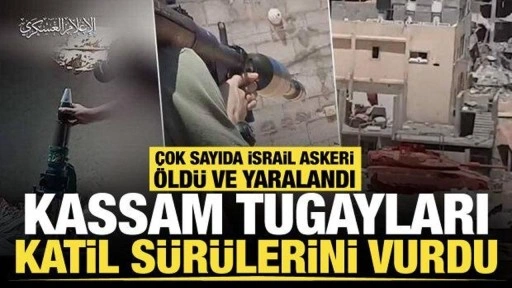 Kassam Tugayları, Gazze'de katil İsrail askerlerini vurdu