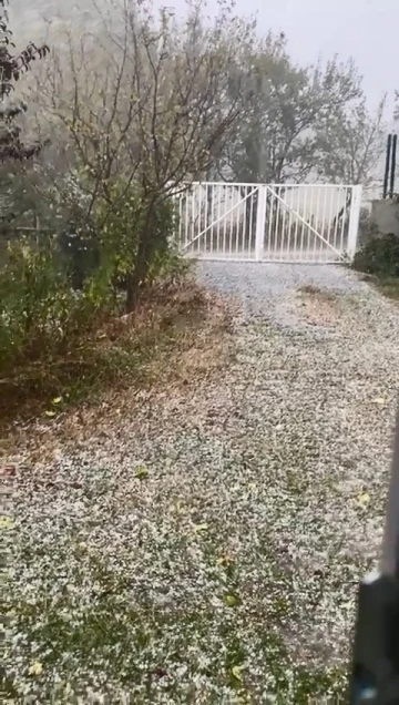 Kastamonu’da dolu yağışı etkili oldu
