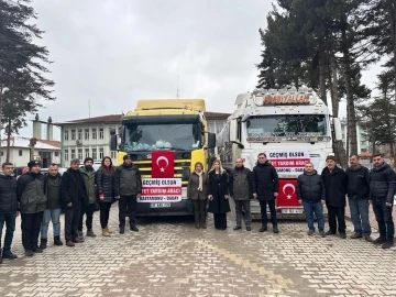 Kastamonu’dan deprem bölgesine yakacak yardımı
