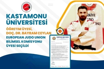 Kastamonu Üniversitesi’nden Doç. Dr. Ceylan, EJU Bilimsel Komisyonu Üyesi seçildi
