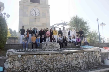 Kastamonu Üniversitesine gelen öğrencilere şehir tanıtıldı
