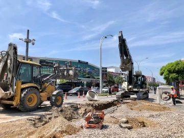 Katlı Pazar bölgesi altyapı çalışmalarında son etaba gelindi
