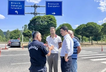 Kaymakam Kahraman’dan Bilecik-Bozüyük karayolu değerlendirmesi
