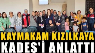 Kaymakam Kızılkaya KADES'i anlattı