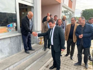 Kaymakam Ocak, sanayi esnafıyla kahvaltı yaptı
