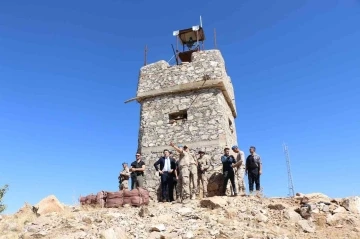 Kaymakam Özçelik, Mesirtepe üs bölgesi ile okul ziyareti
